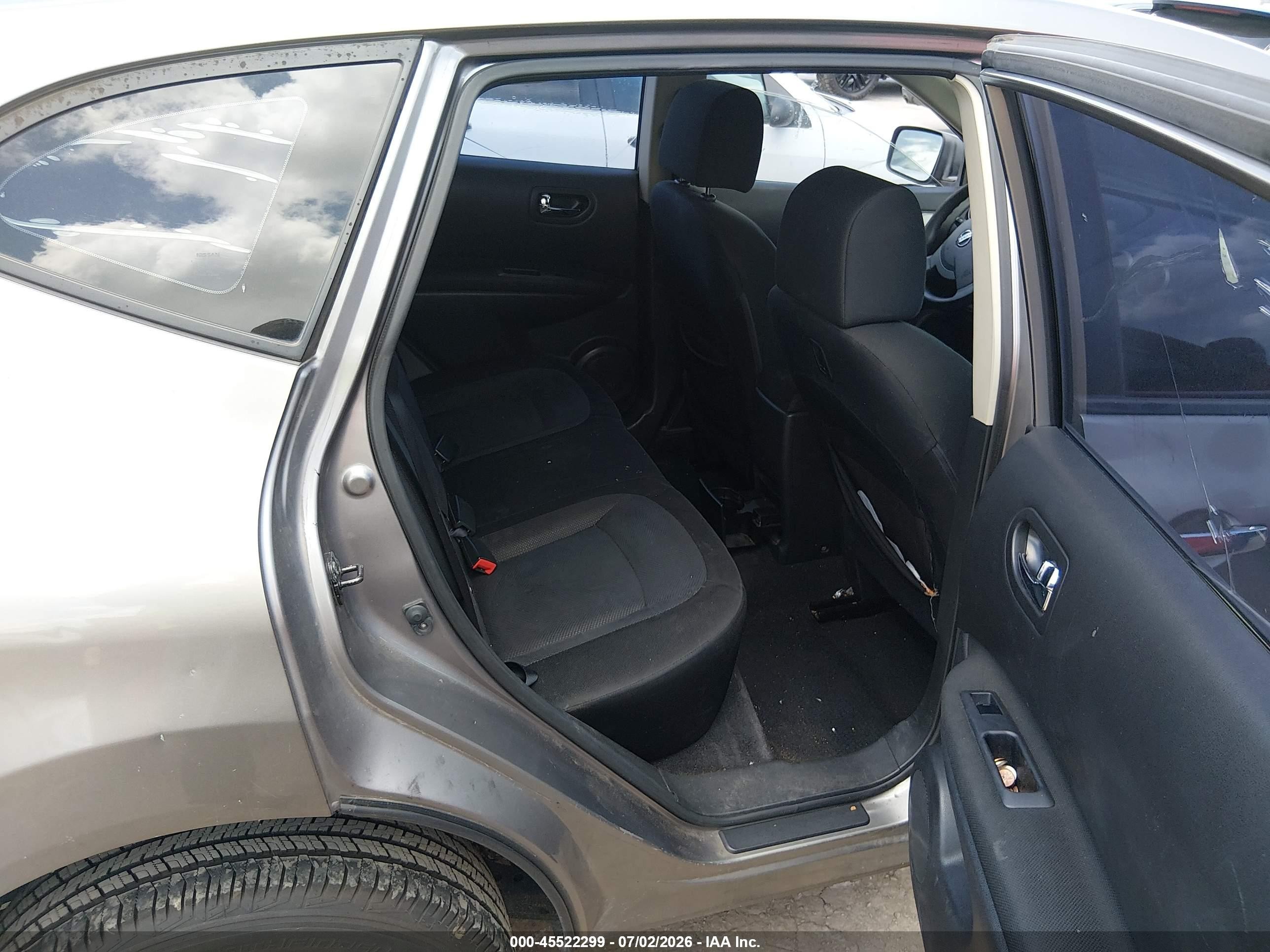 2012 Nissan Rogue S Gray vin: JN8AS5MT9CW612204