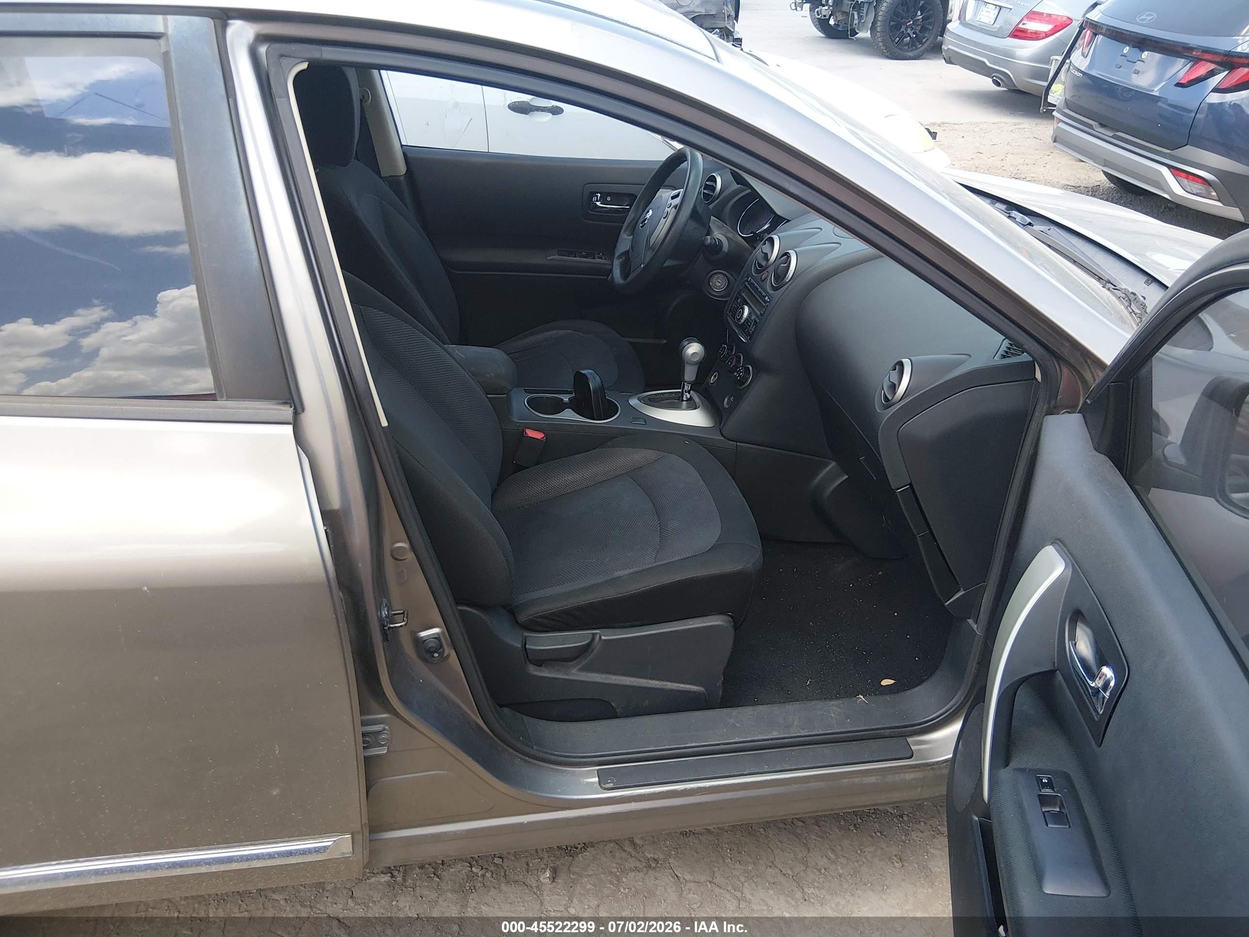 2012 Nissan Rogue S Gray vin: JN8AS5MT9CW612204
