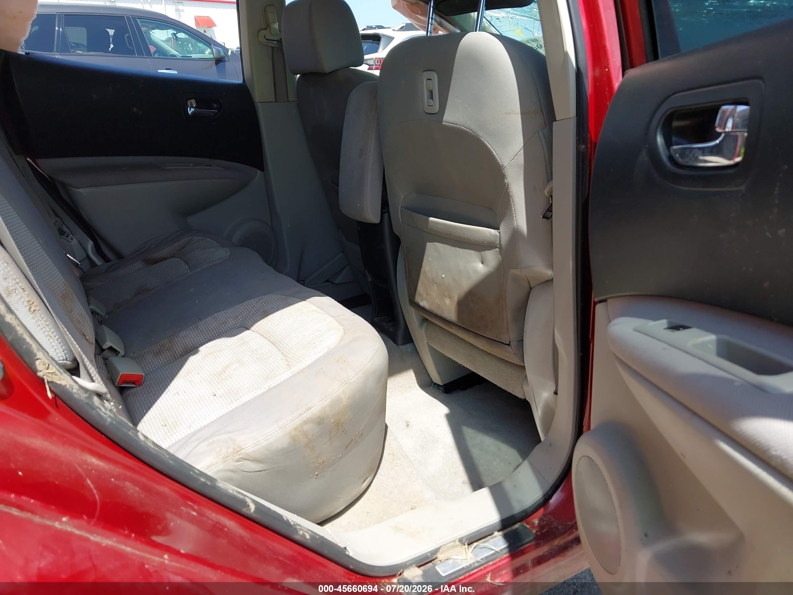2013 Nissan Rogue Sv Красный vin: JN8AS5MT9DW001994