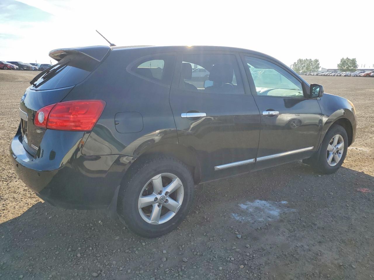 2013 Nissan Rogue S Black vin: JN8AS5MT9DW008881