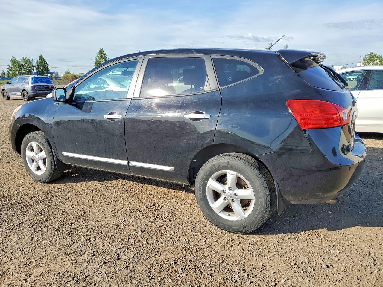 2013 Nissan Rogue S Black vin: JN8AS5MT9DW008881