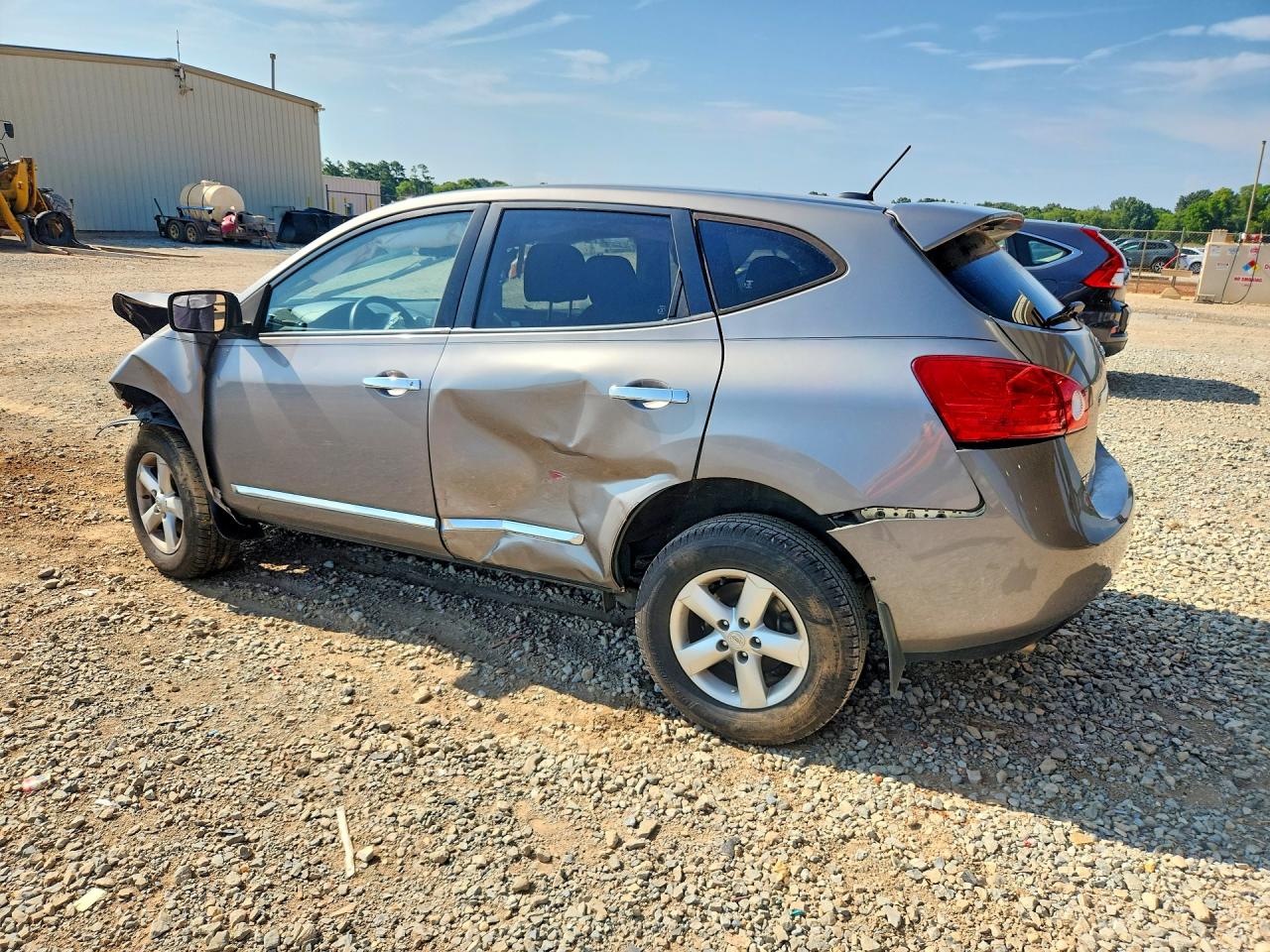 2013 Nissan Rogue S Gray vin: JN8AS5MT9DW013823