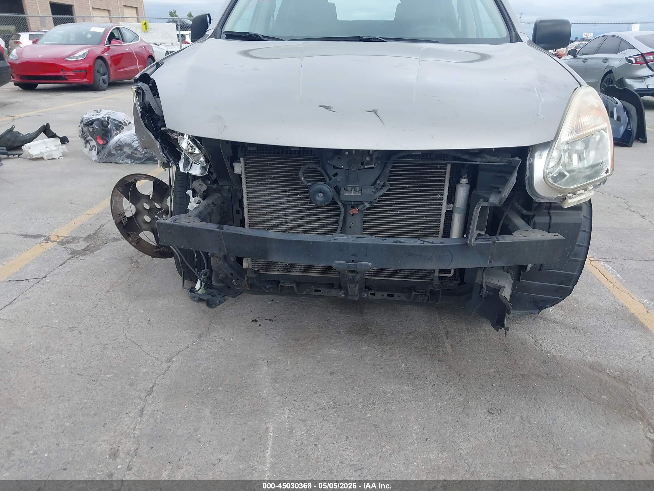 2013 Nissan Rogue S Gray vin: JN8AS5MT9DW043288