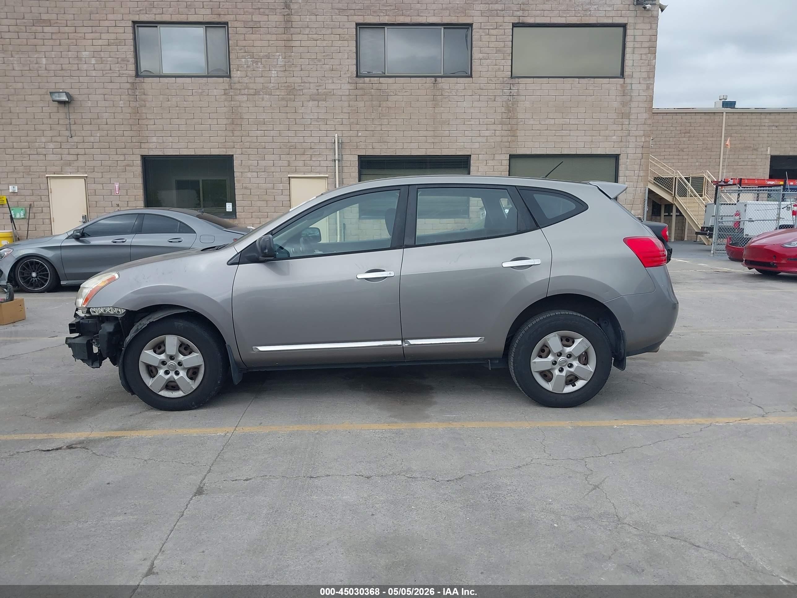 2013 Nissan Rogue S Gray vin: JN8AS5MT9DW043288