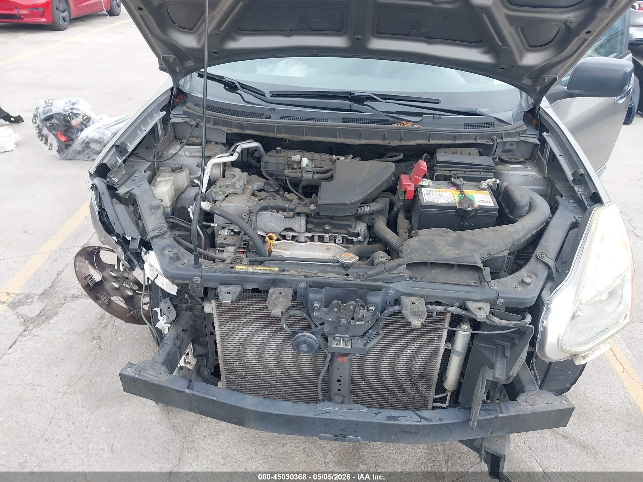 2013 Nissan Rogue S Gray vin: JN8AS5MT9DW043288
