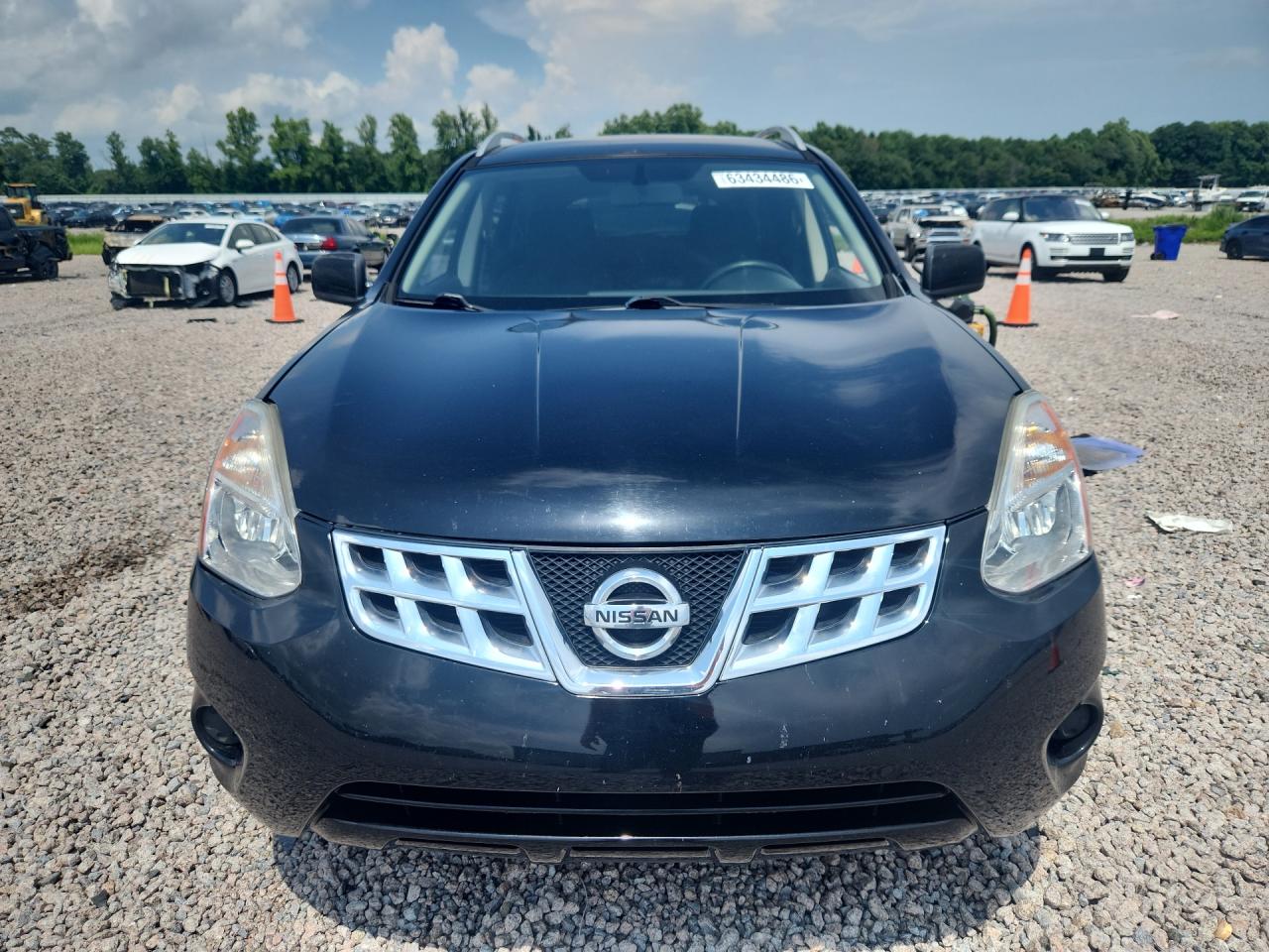 2013 Nissan Rogue S Black vin: JN8AS5MT9DW502092