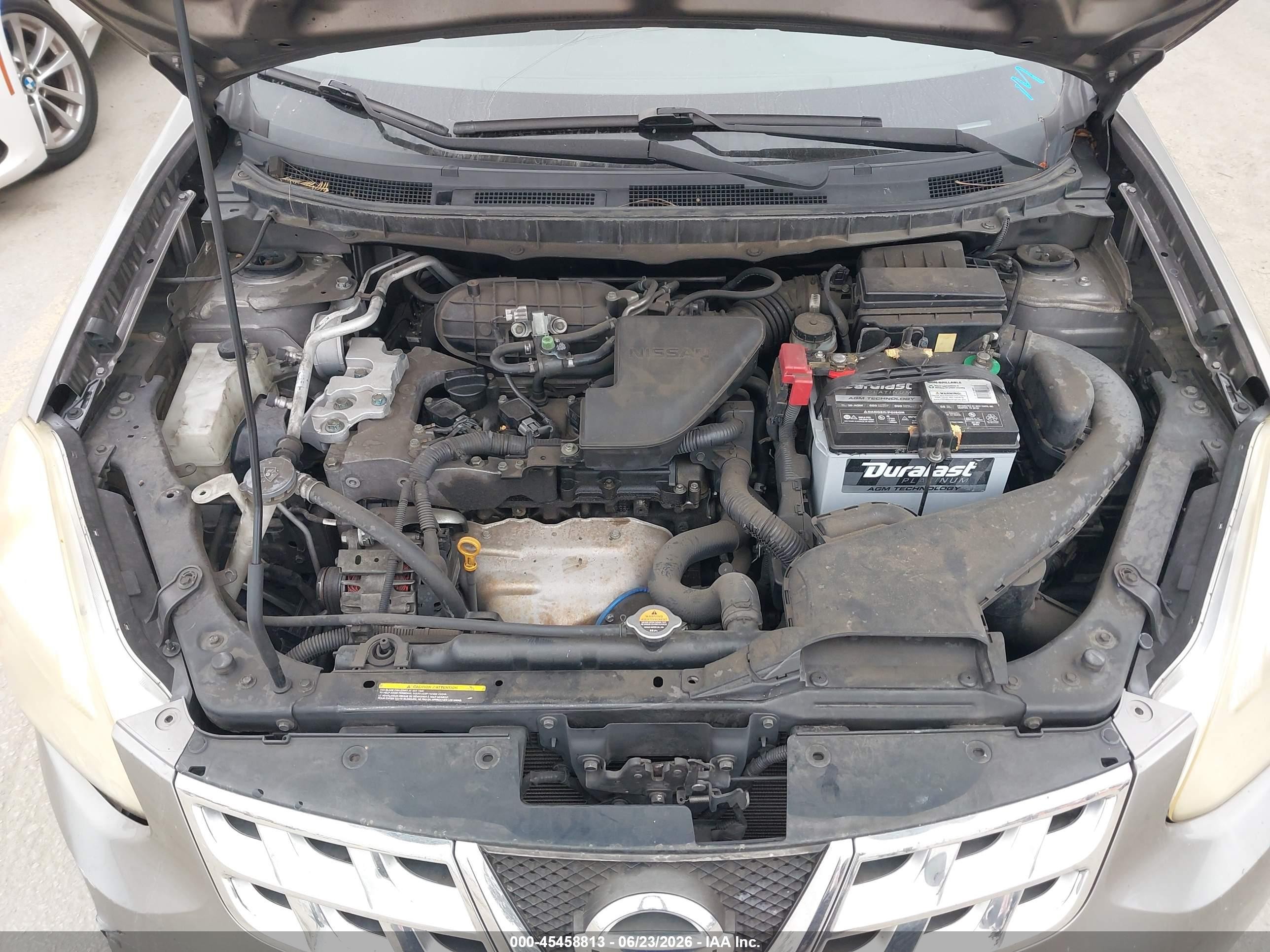 2013 Nissan Rogue S Gray vin: JN8AS5MT9DW504943