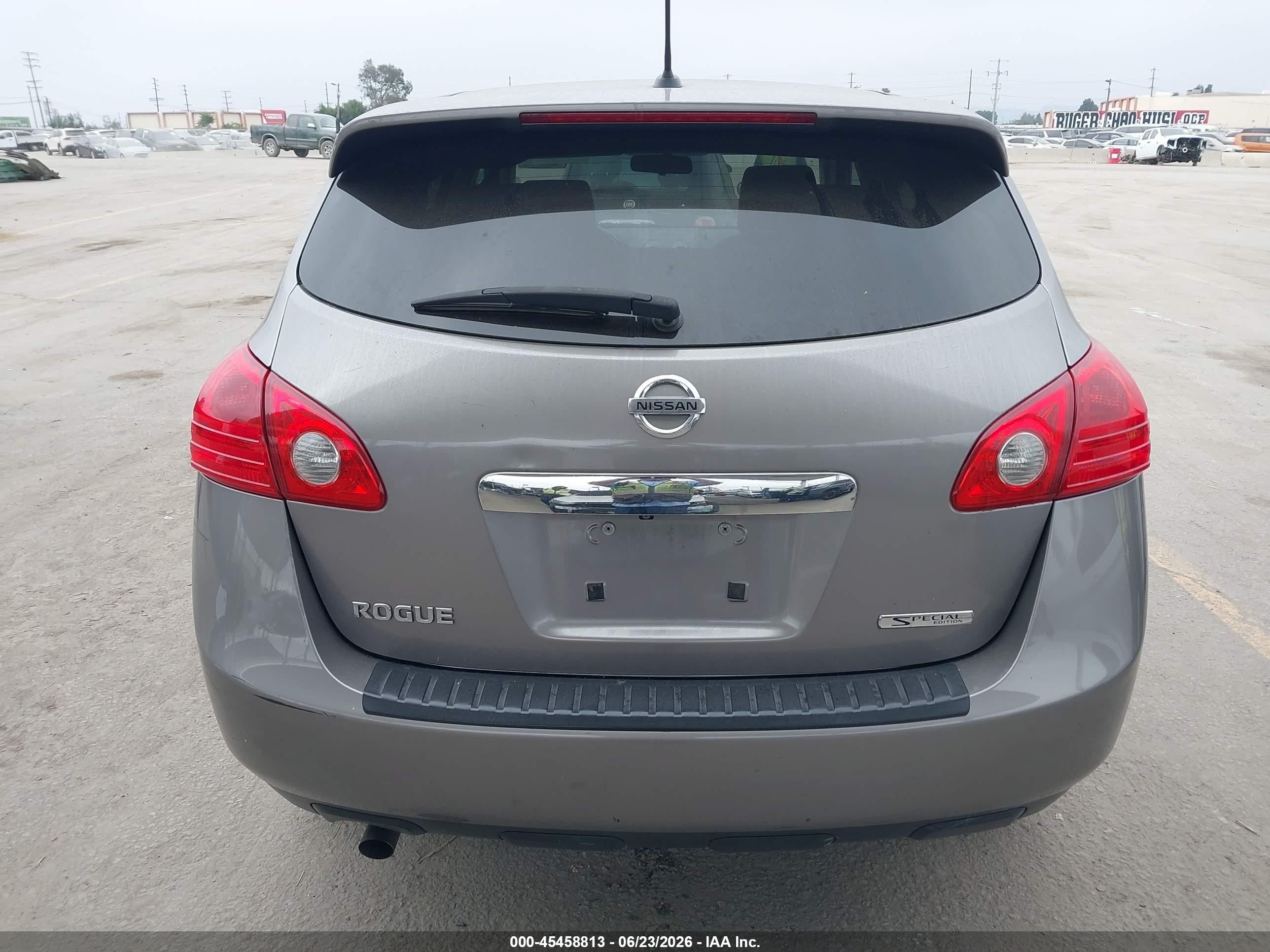 2013 Nissan Rogue S Gray vin: JN8AS5MT9DW504943