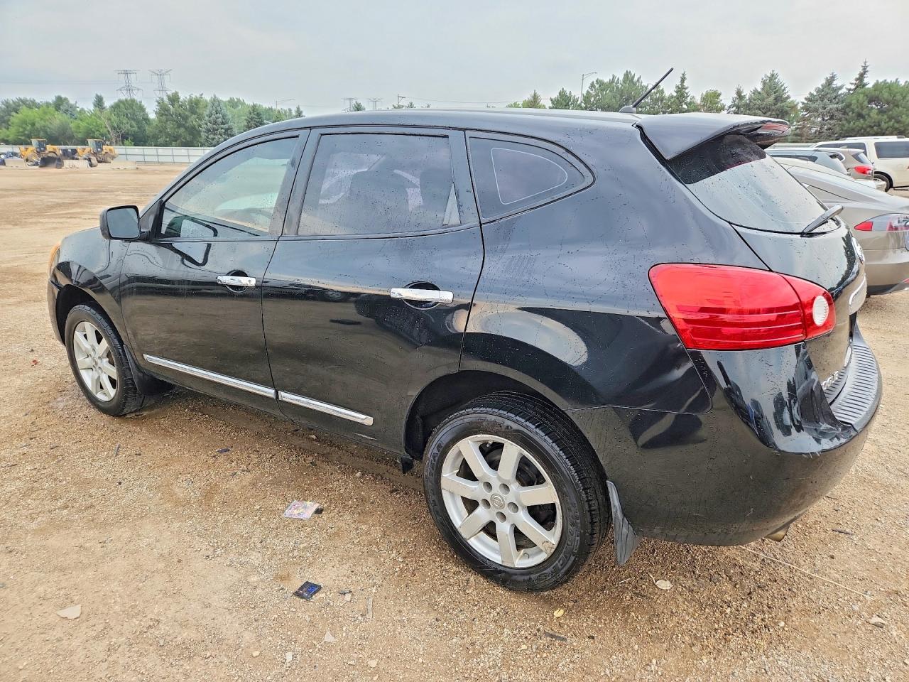 2013 Nissan Rogue S Black vin: JN8AS5MT9DW506840