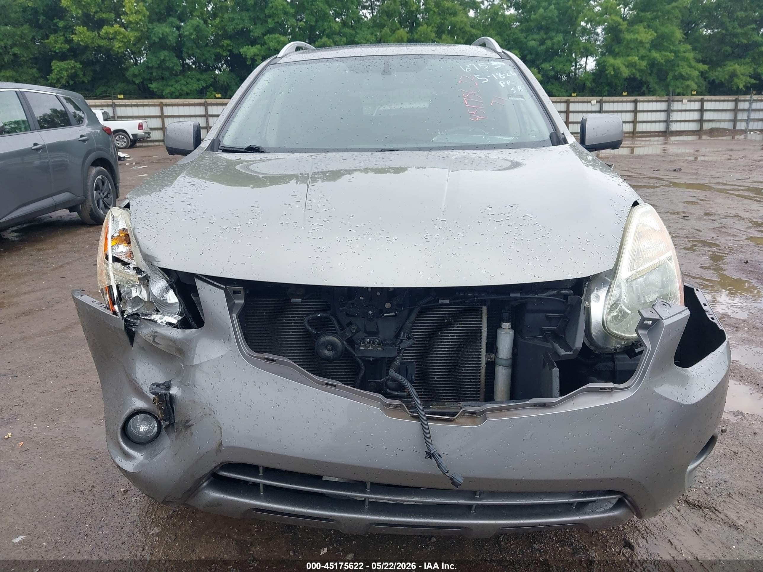 2013 Nissan Rogue Sv W/sl Pkg Pewter vin: JN8AS5MT9DW516753