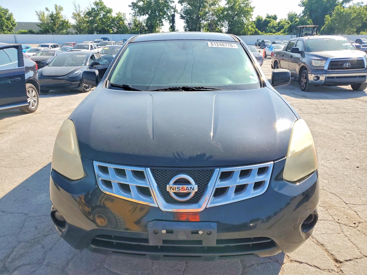 2013 Nissan Rogue S Черный vin: JN8AS5MT9DW527462