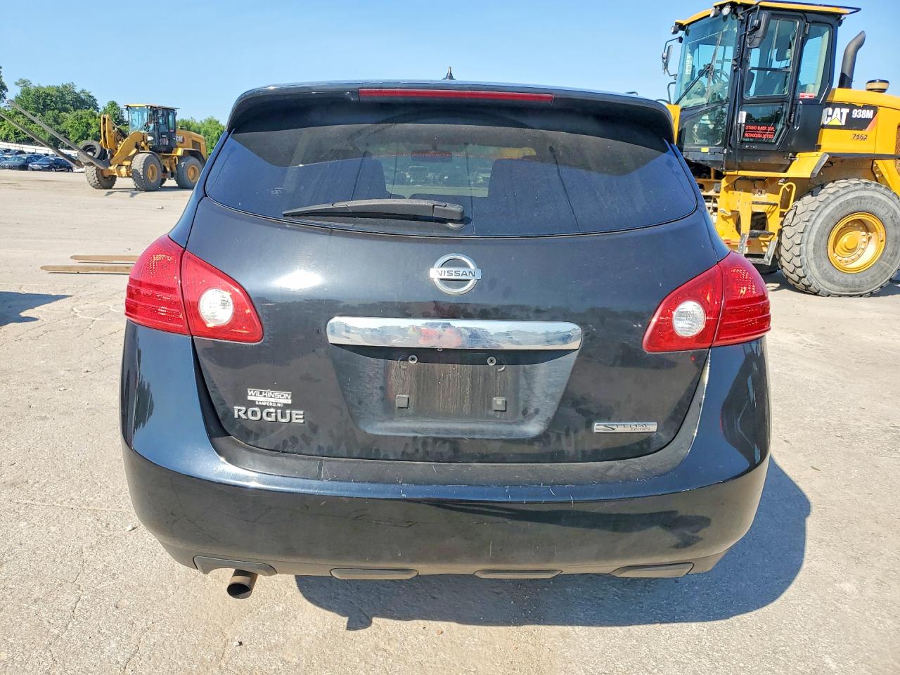 2013 Nissan Rogue S Черный vin: JN8AS5MT9DW527462