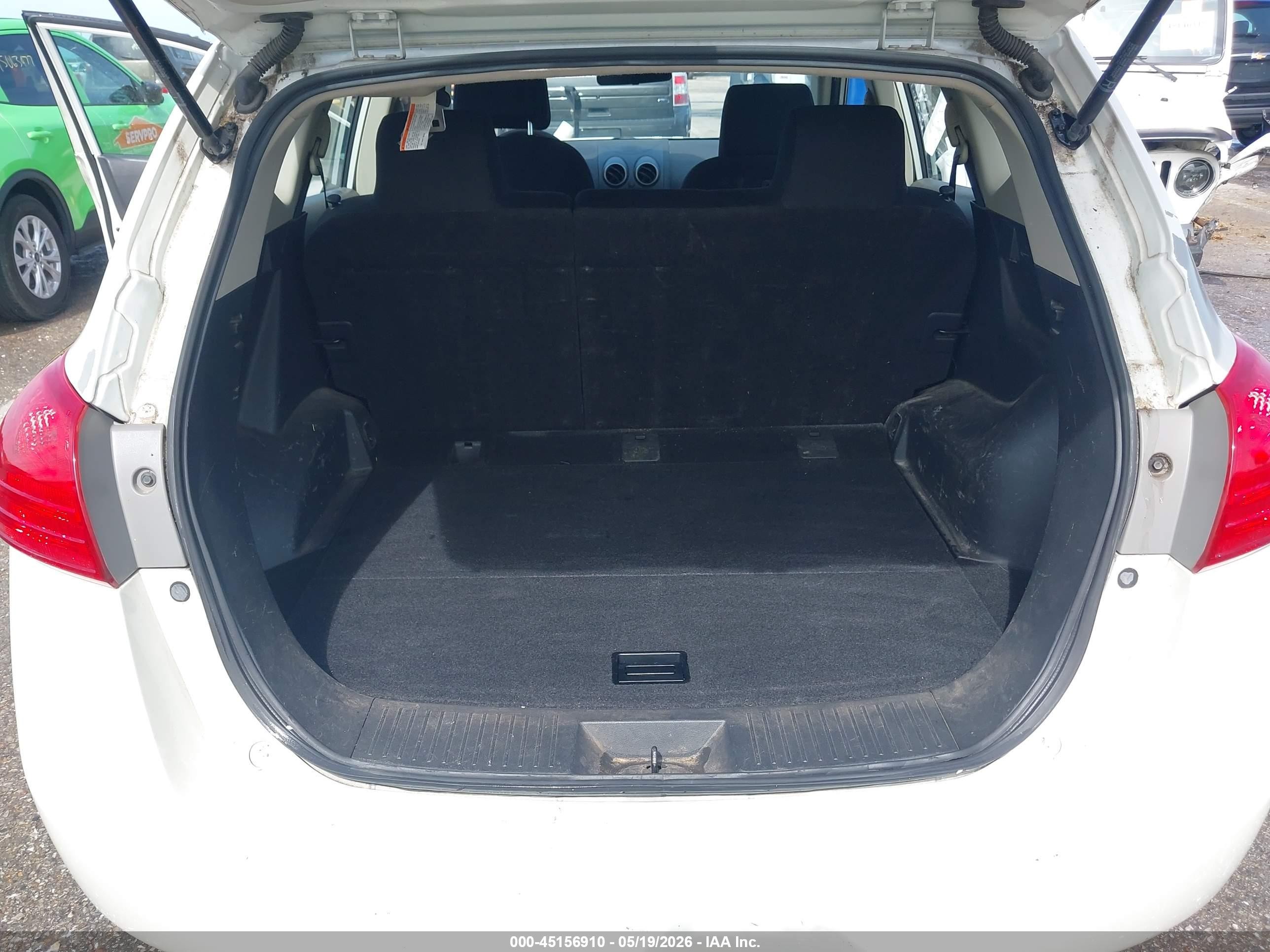 2013 Nissan Rogue S White vin: JN8AS5MT9DW527820