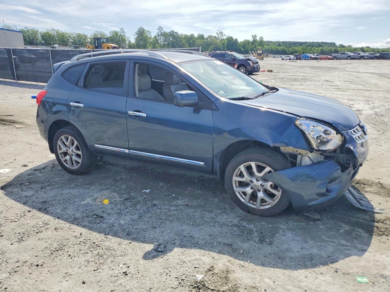 2013 Nissan Rogue S Gray vin: JN8AS5MT9DW527865