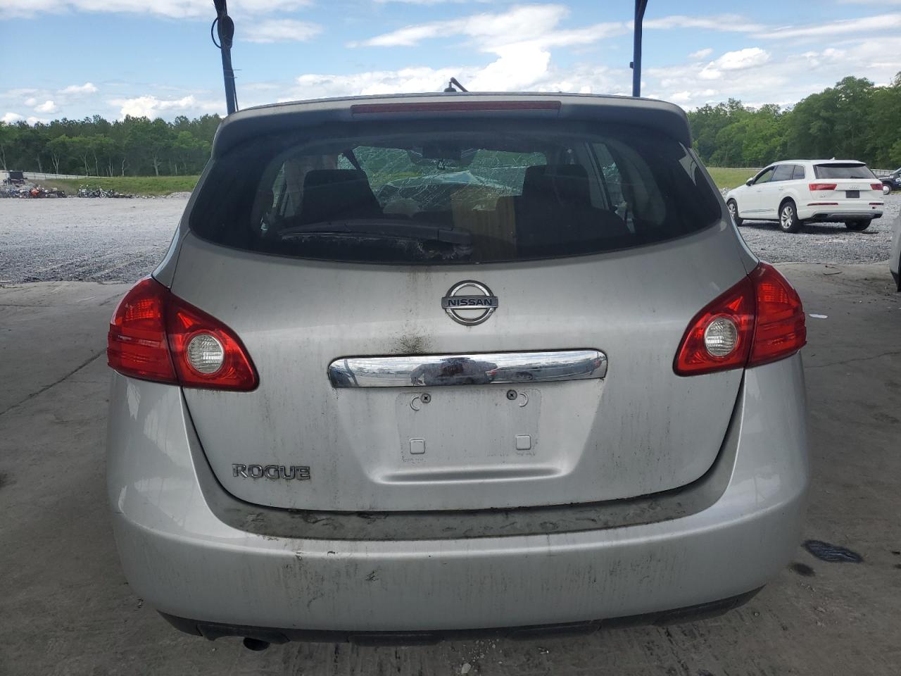 2013 Nissan Rogue S Silver vin: JN8AS5MT9DW536971