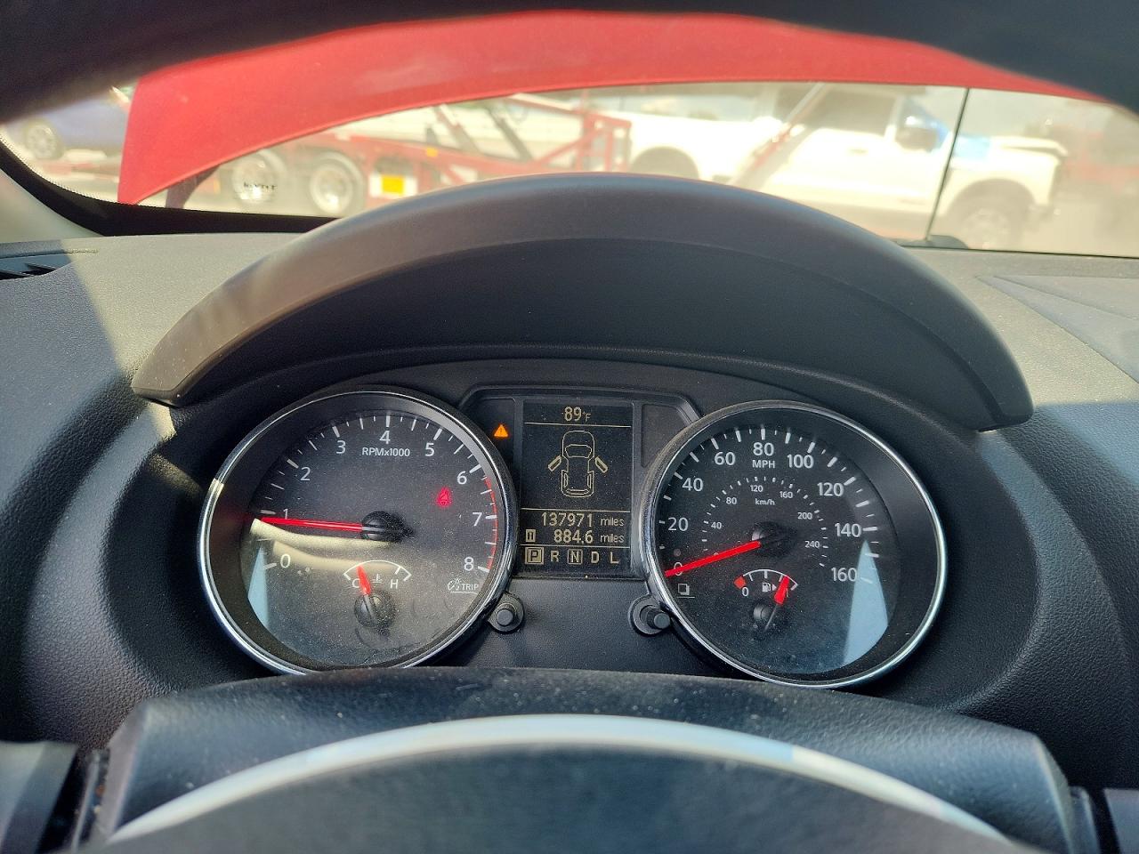 2013 Nissan Rogue S Red vin: JN8AS5MT9DW537134