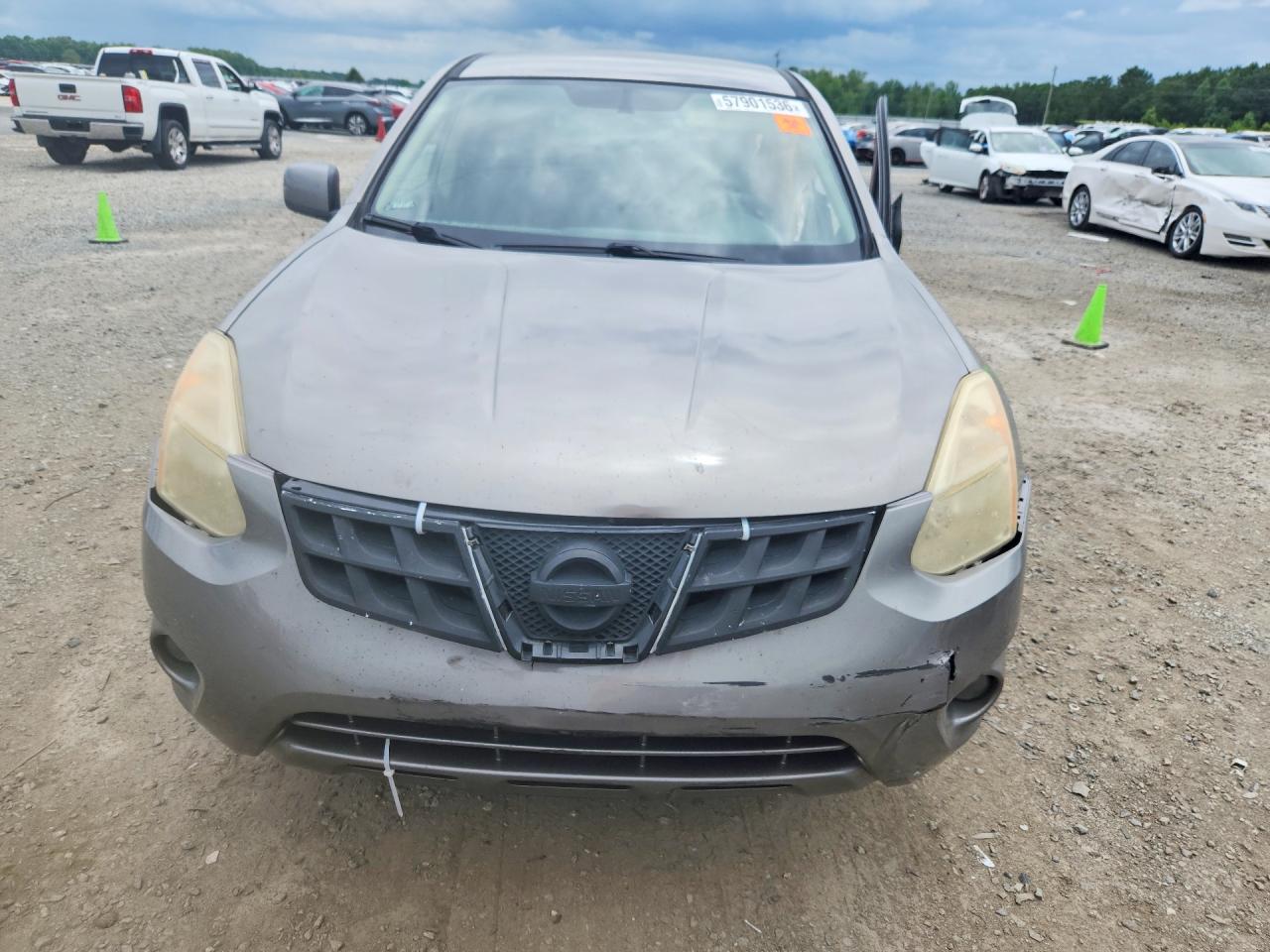 2013 Nissan Rogue S Gray vin: JN8AS5MT9DW539479