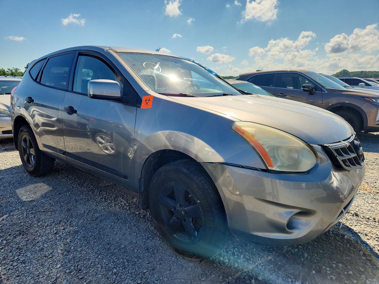 2013 Nissan Rogue S Gray vin: JN8AS5MT9DW539479