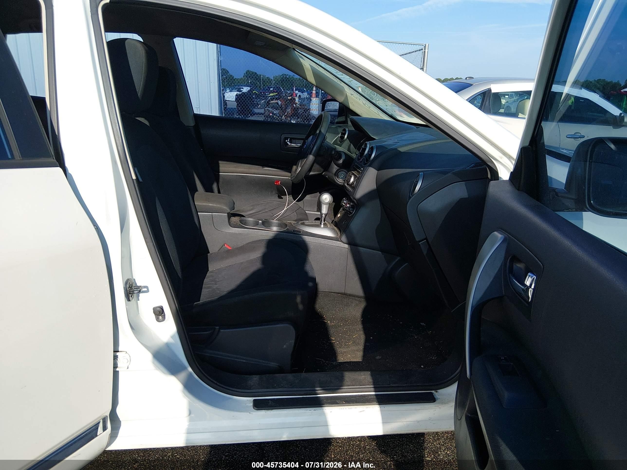2013 Nissan Rogue S Белый vin: JN8AS5MT9DW550594