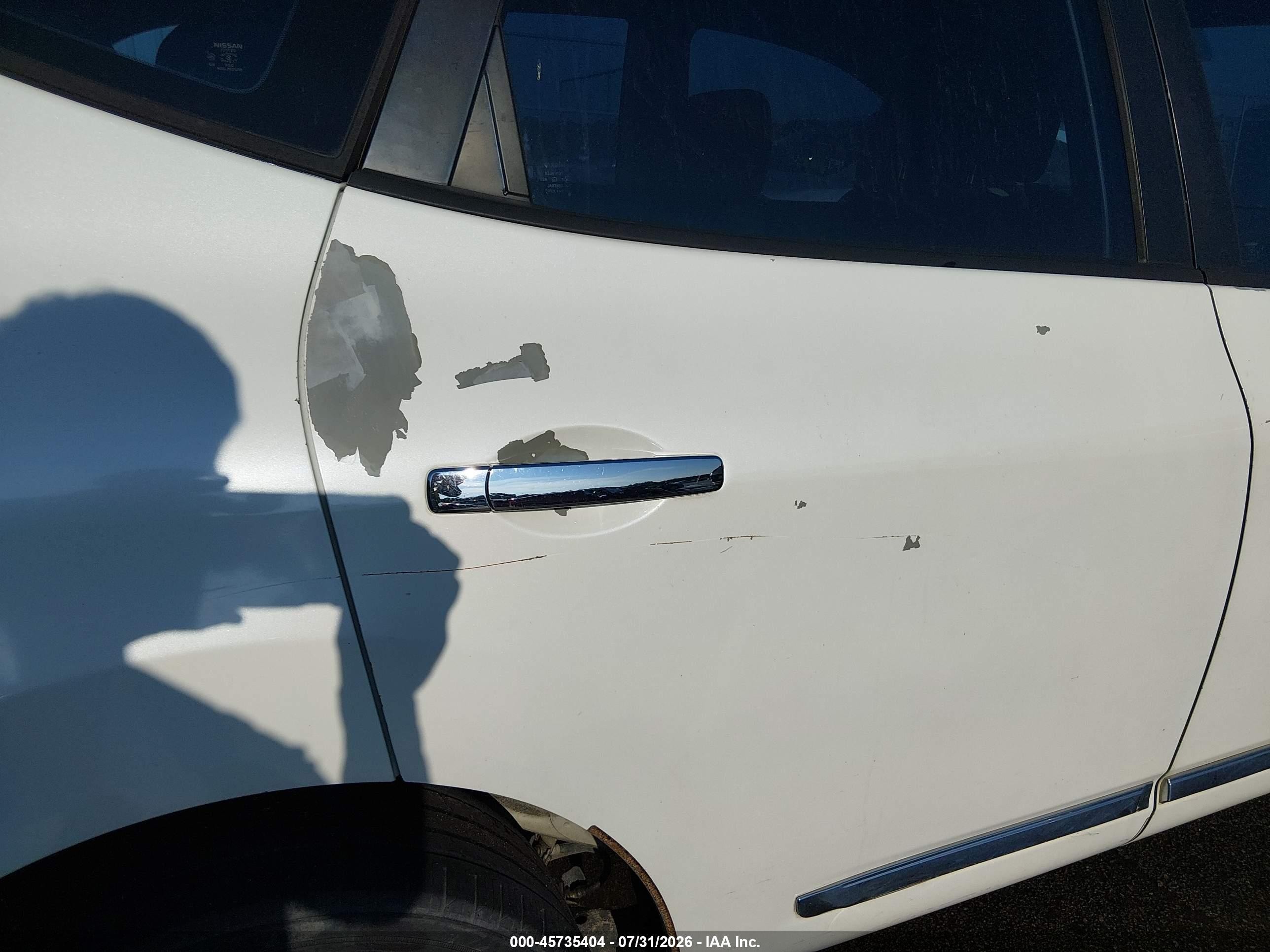 2013 Nissan Rogue S Белый vin: JN8AS5MT9DW550594