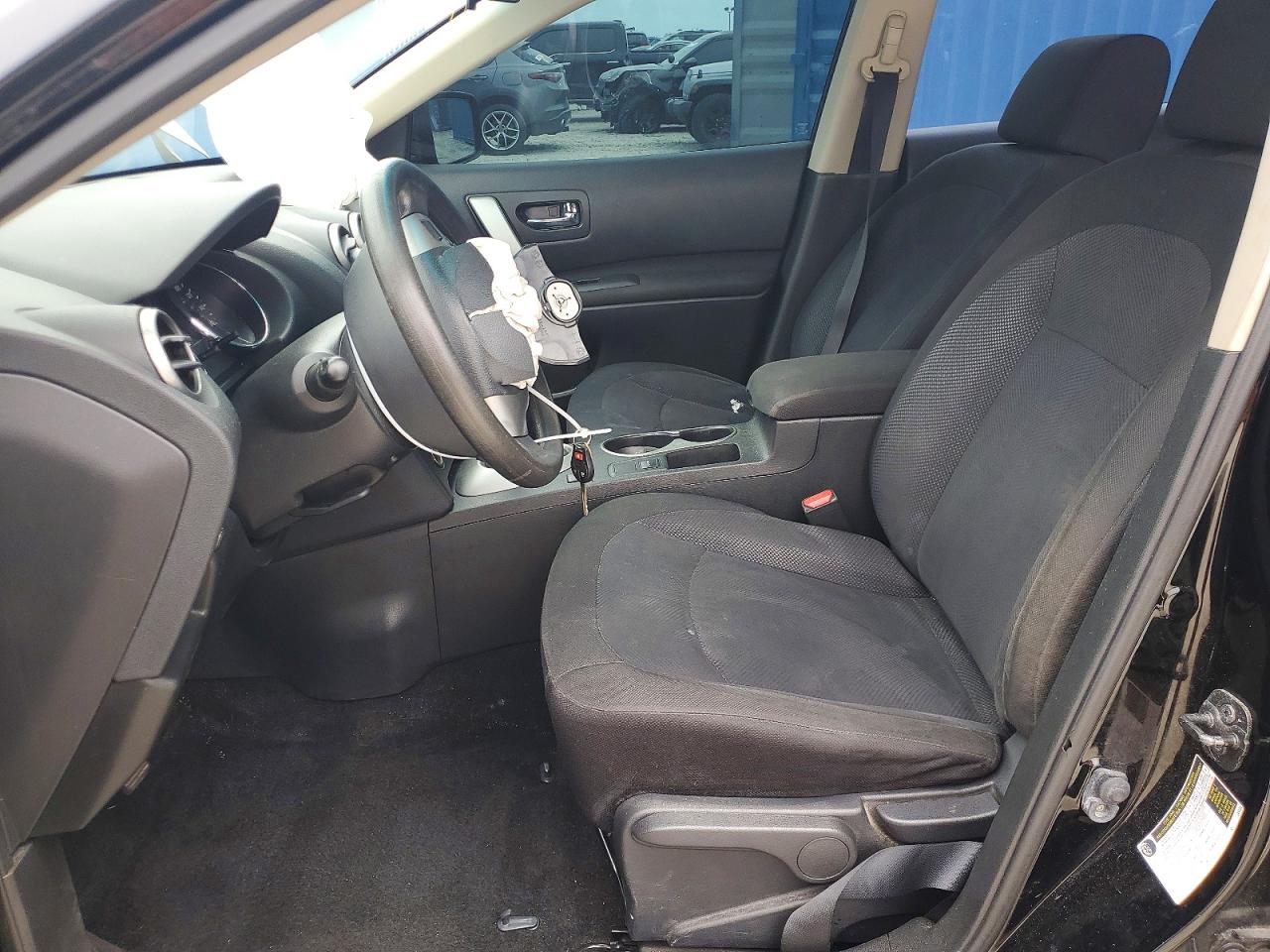 2013 Nissan Rogue S Black vin: JN8AS5MT9DW552491