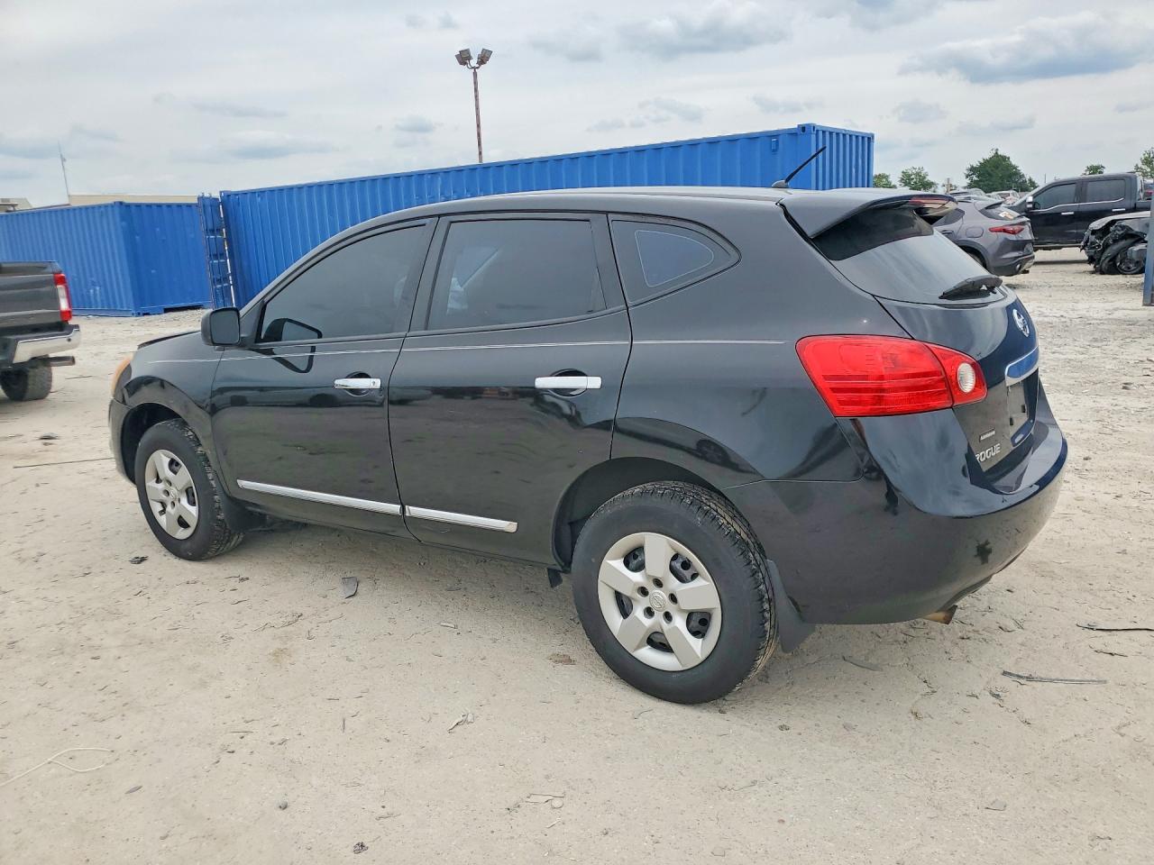 2013 Nissan Rogue S Black vin: JN8AS5MT9DW552491