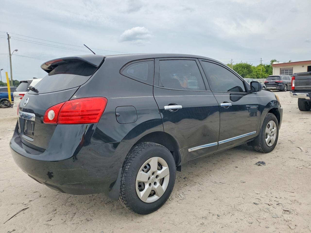 2013 Nissan Rogue S Black vin: JN8AS5MT9DW552491