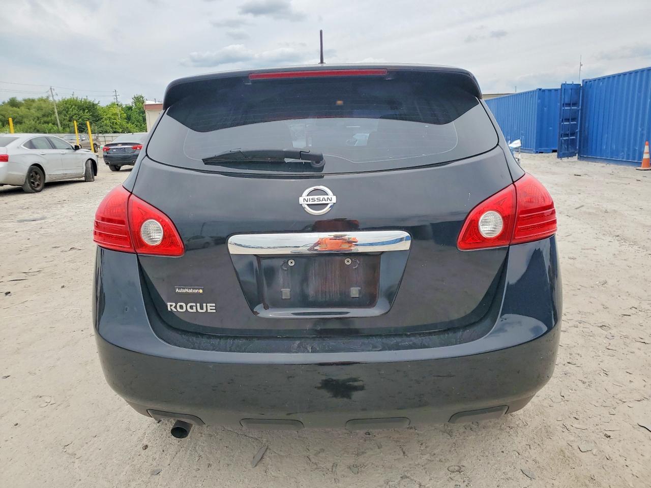 2013 Nissan Rogue S Black vin: JN8AS5MT9DW552491