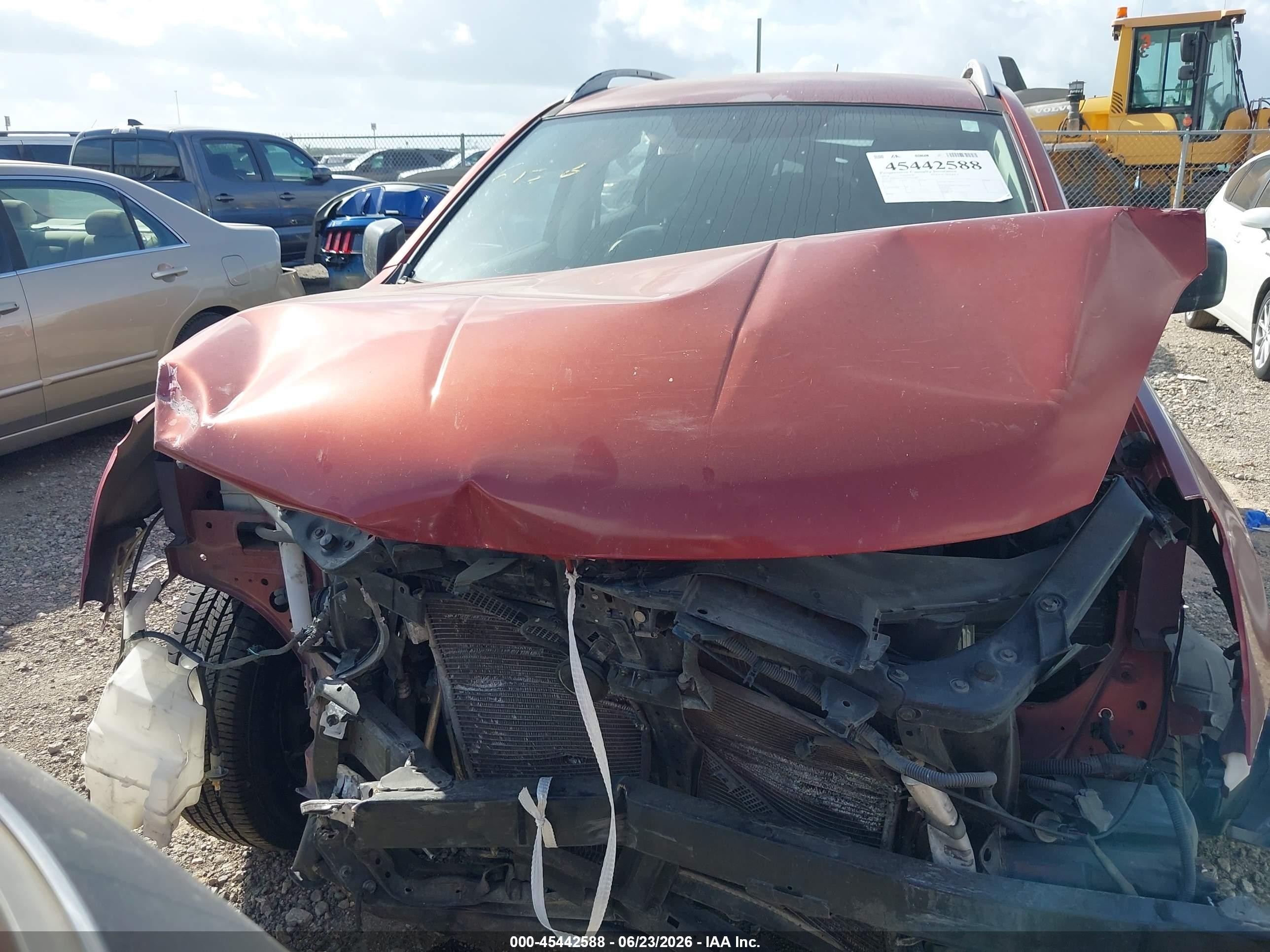 2014 Nissan Rogue Select S Red vin: JN8AS5MT9EW612240