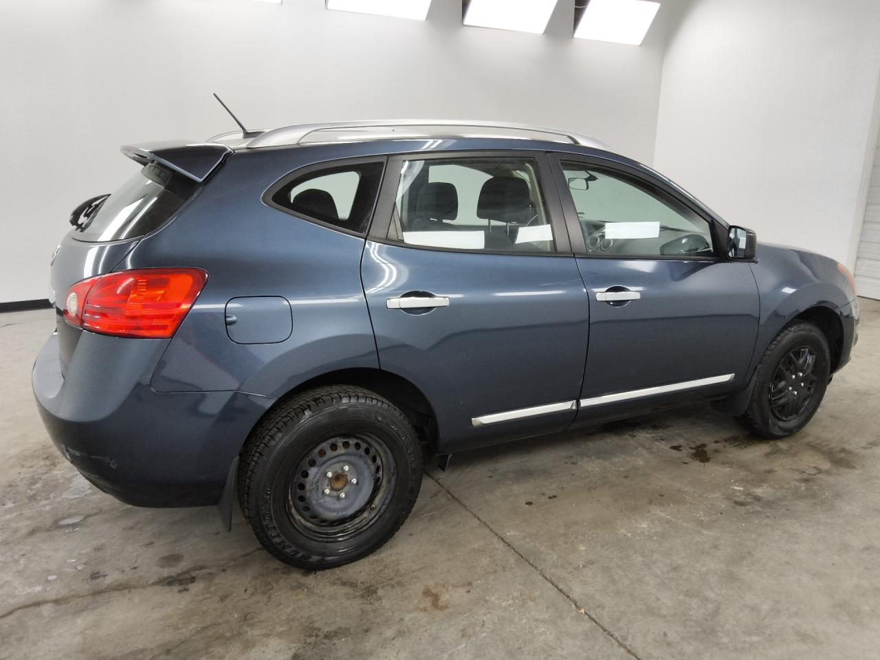 2014 Nissan Rogue Select S Blue vin: JN8AS5MT9EW617647 Damage: Right Rear Wheel Cover, Missing, Replacement Required