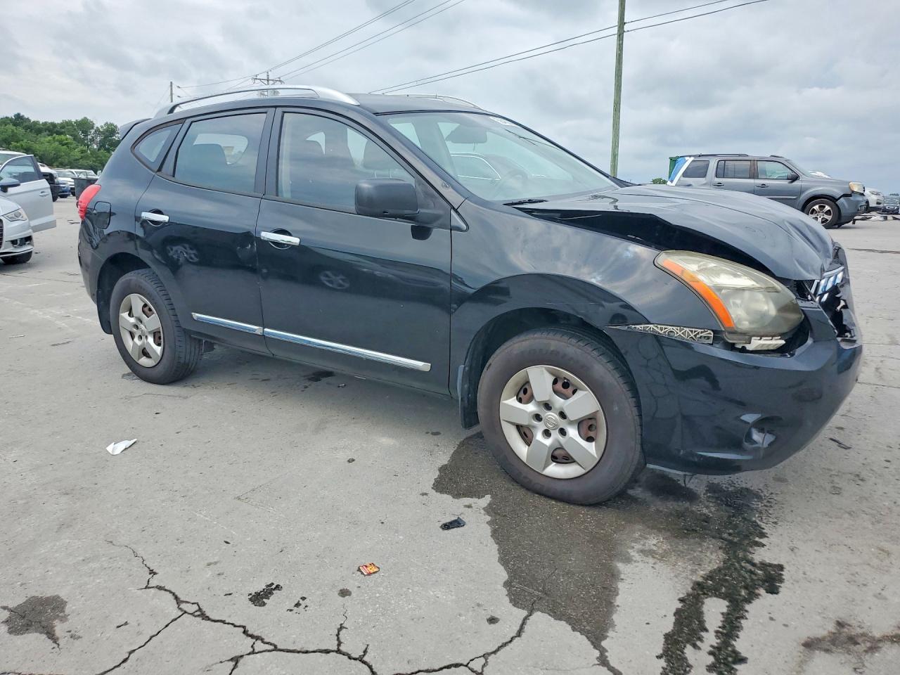 2015 Nissan Rogue Select S Black vin: JN8AS5MT9FW151641