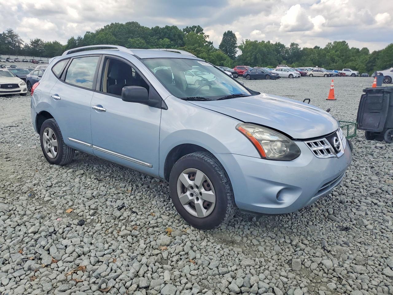 2015 Nissan Rogue Select S Blue vin: JN8AS5MT9FW157603