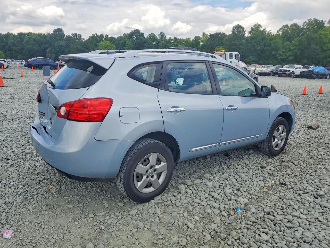 2015 Nissan Rogue Select S Blue vin: JN8AS5MT9FW157603