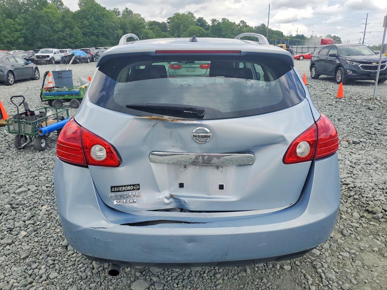 2015 Nissan Rogue Select S Blue vin: JN8AS5MT9FW157603