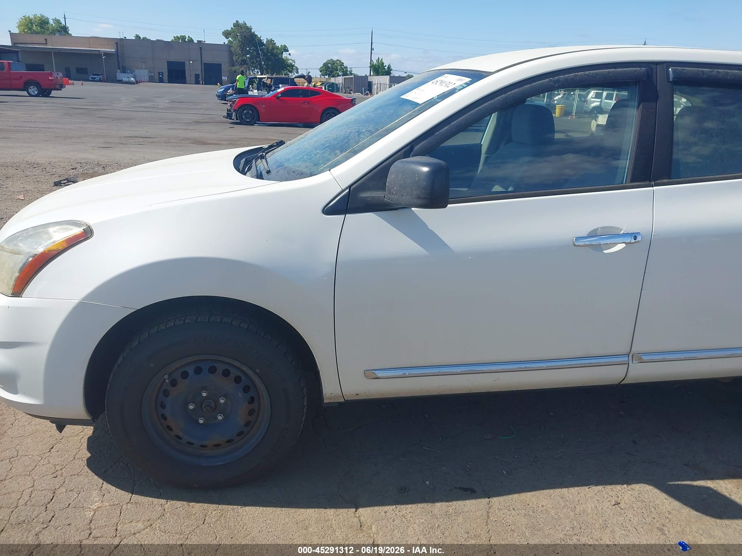 2015 Nissan Rogue Select S White vin: JN8AS5MT9FW161909
