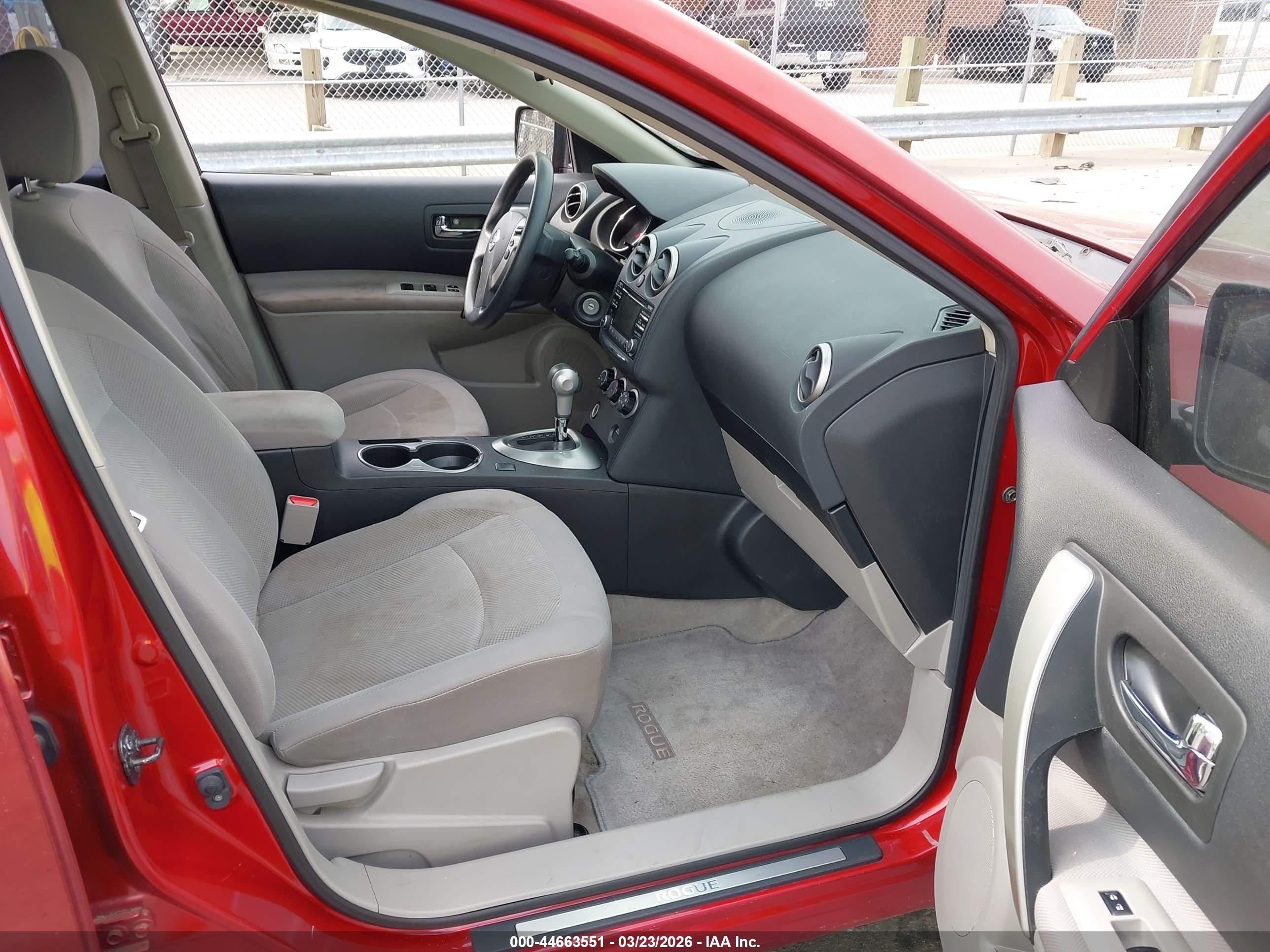 2015 Nissan Rogue Select S Red vin: JN8AS5MT9FW164115