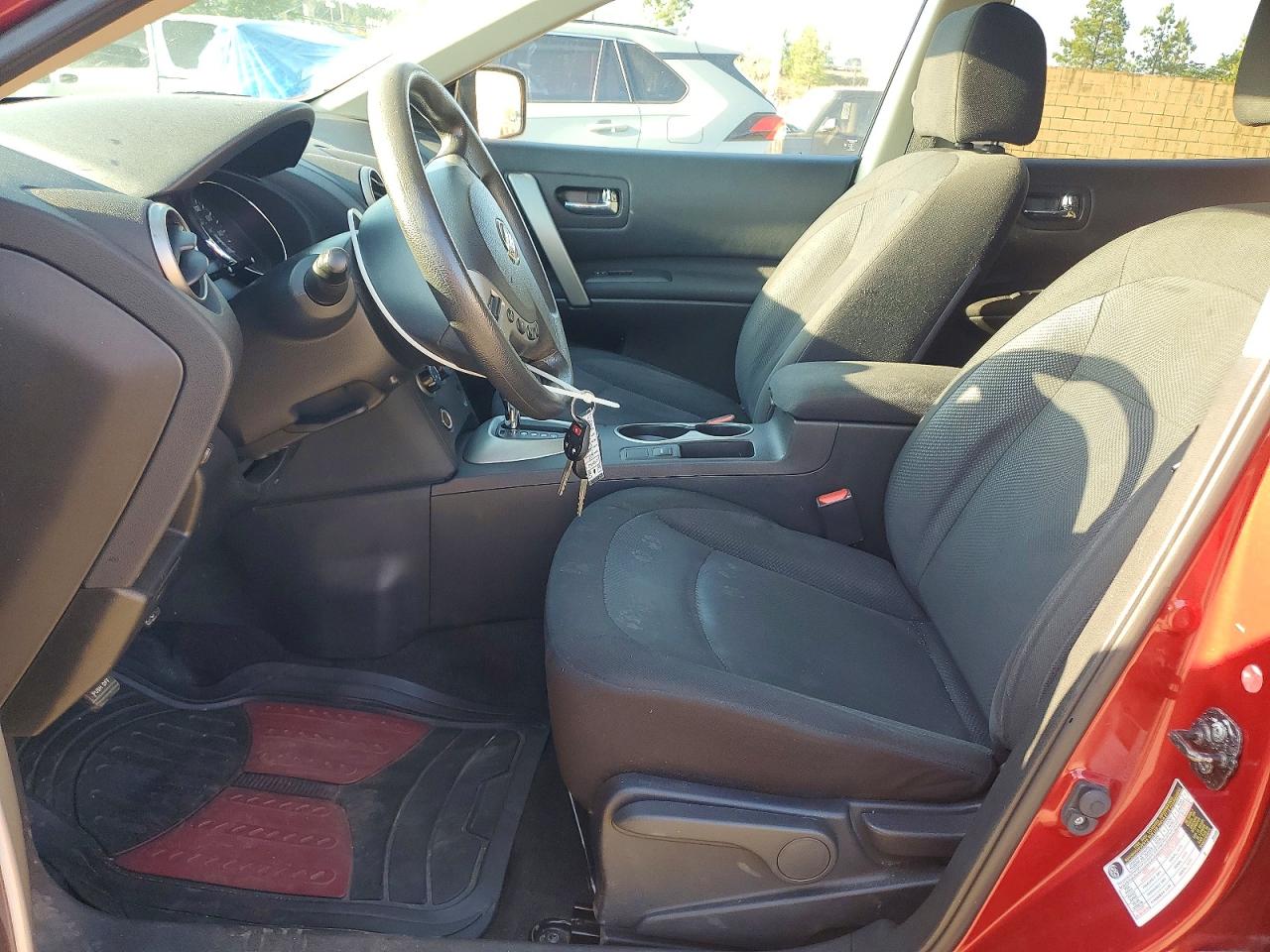 2015 Nissan Rogue Select S Red vin: JN8AS5MT9FW165328