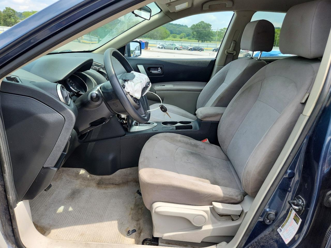 2015 Nissan Rogue Select S Синий vin: JN8AS5MT9FW165393