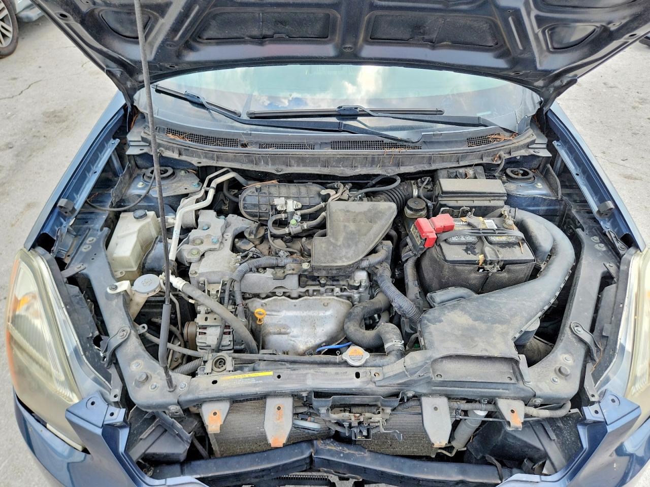 2015 Nissan Rogue Select S Синий vin: JN8AS5MT9FW165393