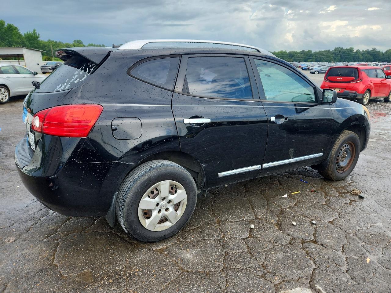 2015 Nissan Rogue Select S Black vin: JN8AS5MT9FW653548