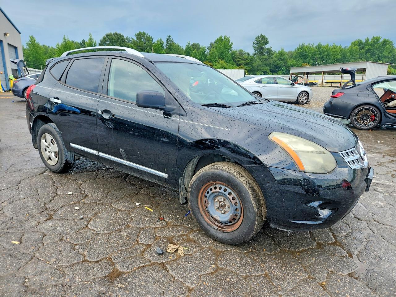 2015 Nissan Rogue Select S Black vin: JN8AS5MT9FW653548