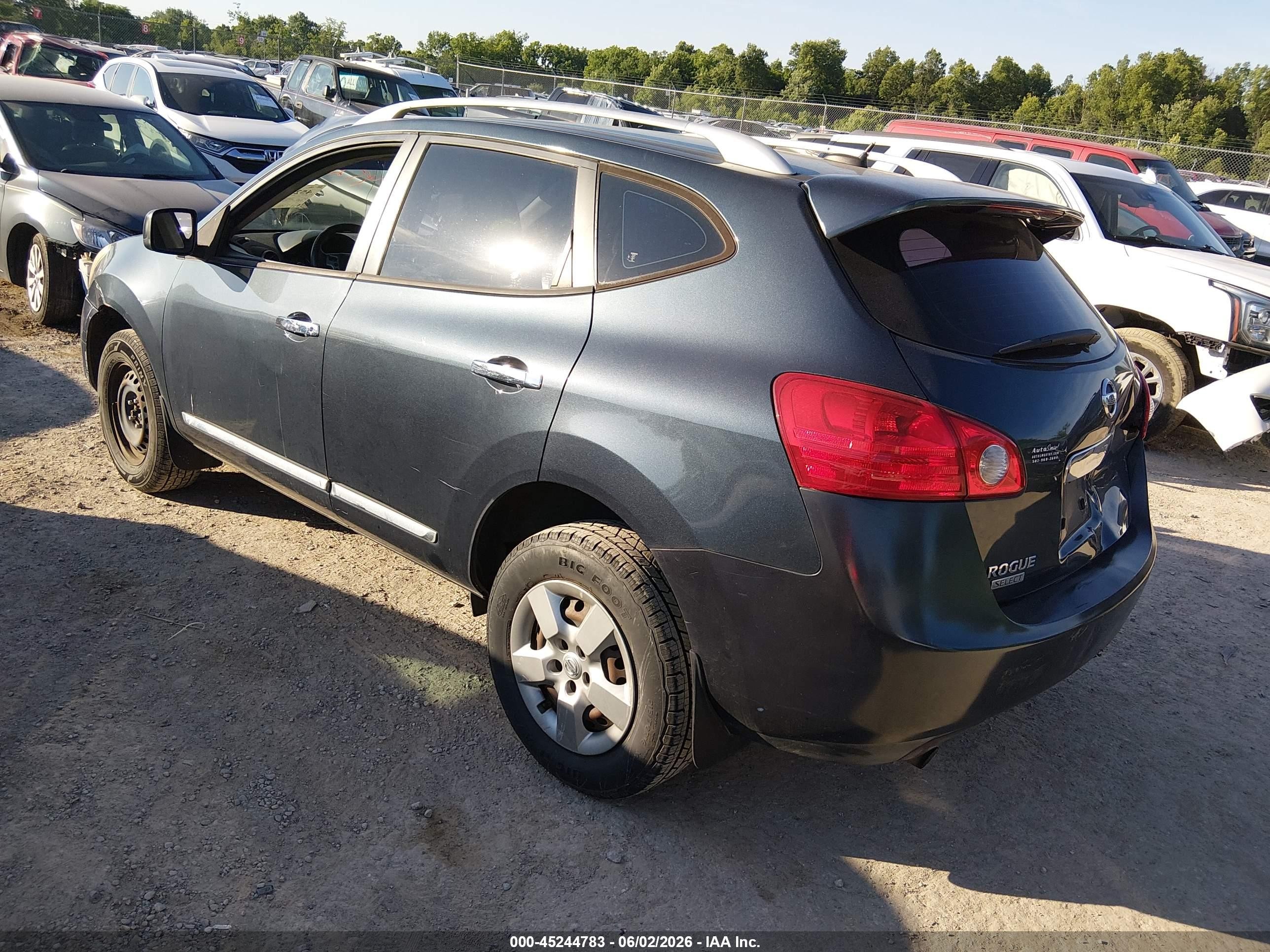 2015 Nissan Rogue Select S Dark Blue vin: JN8AS5MT9FW655560