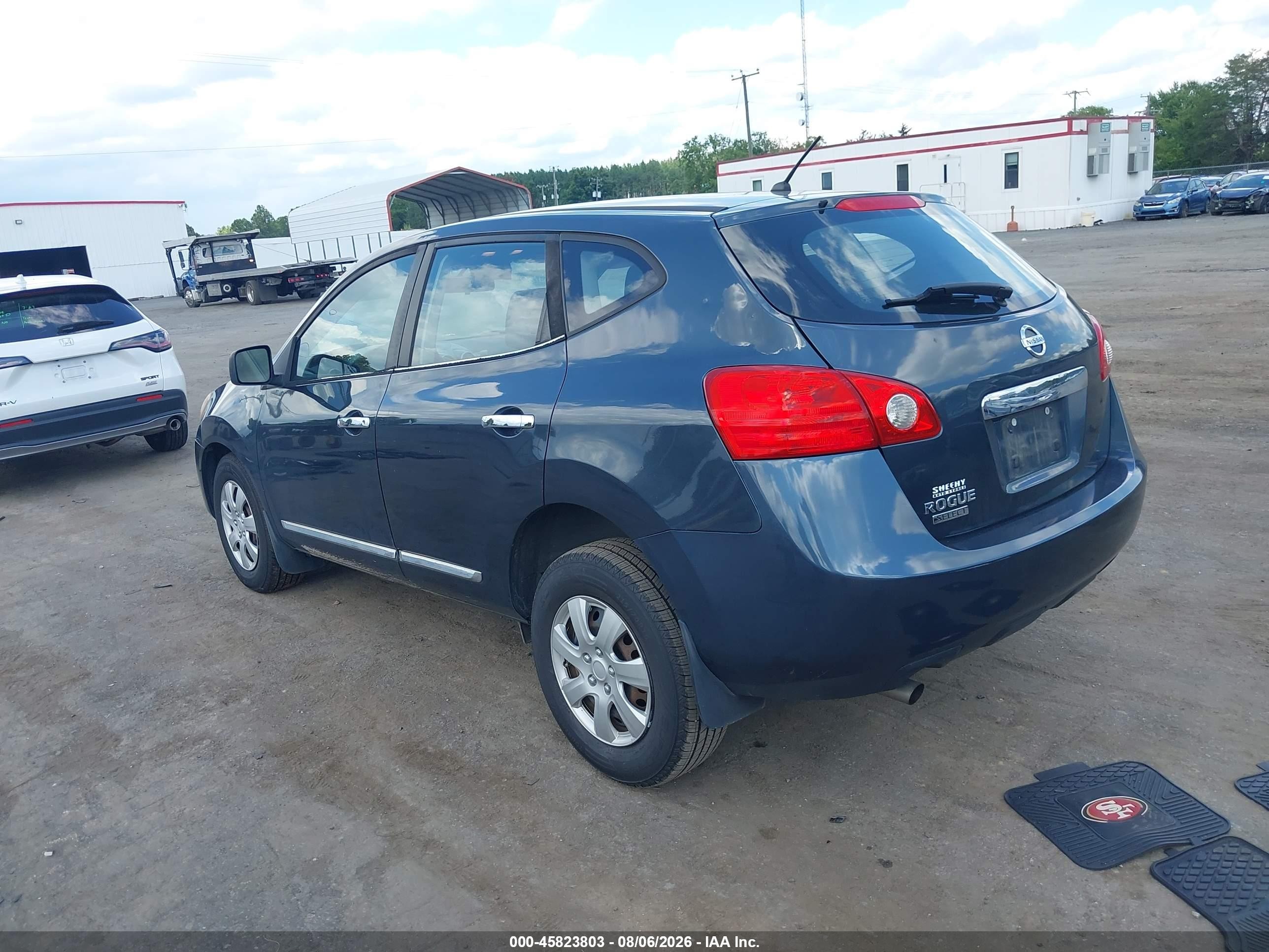 2015 Nissan Rogue Select S Blue vin: JN8AS5MT9FW668700