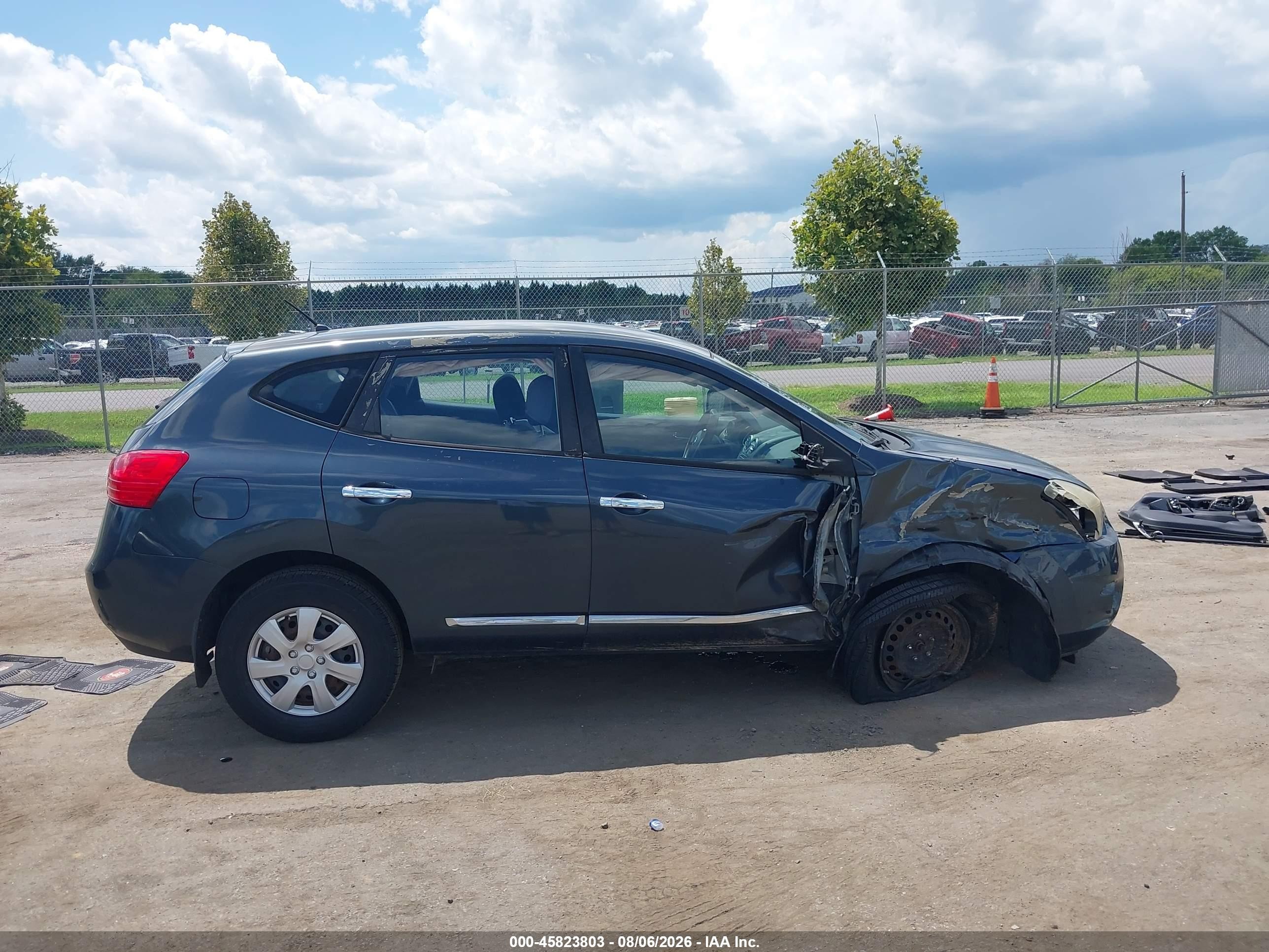 2015 Nissan Rogue Select S Blue vin: JN8AS5MT9FW668700