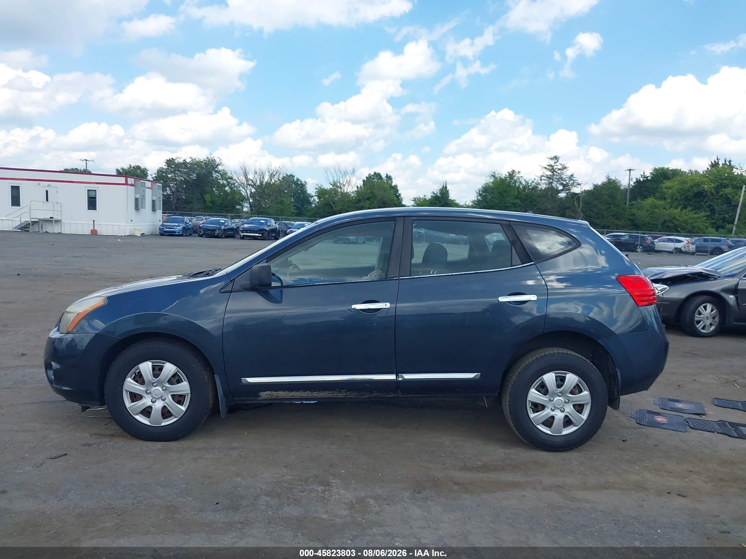 2015 Nissan Rogue Select S Blue vin: JN8AS5MT9FW668700