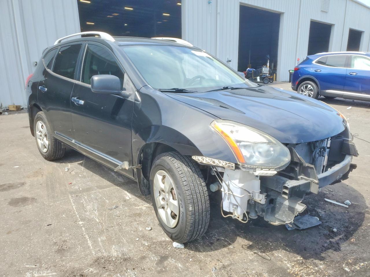2015 Nissan Rogue Select S Black vin: JN8AS5MT9FW670091