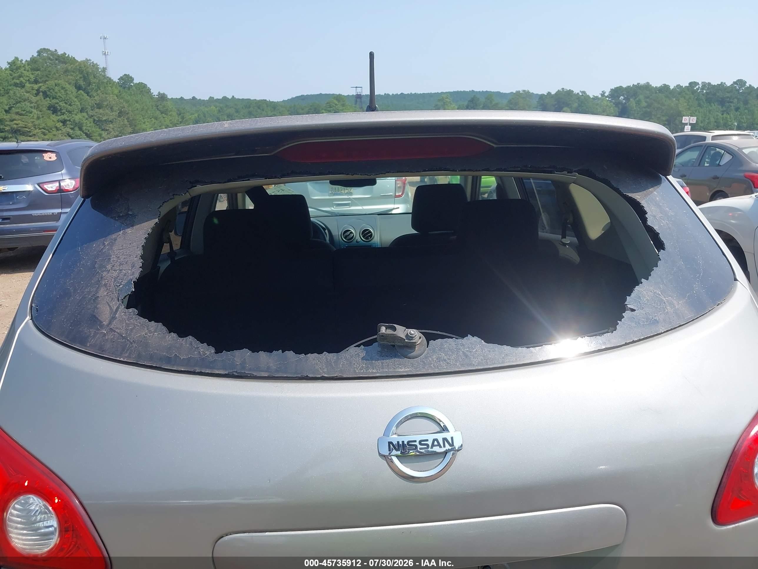 2010 Nissan Rogue S Gray vin: JN8AS5MTXAW003829