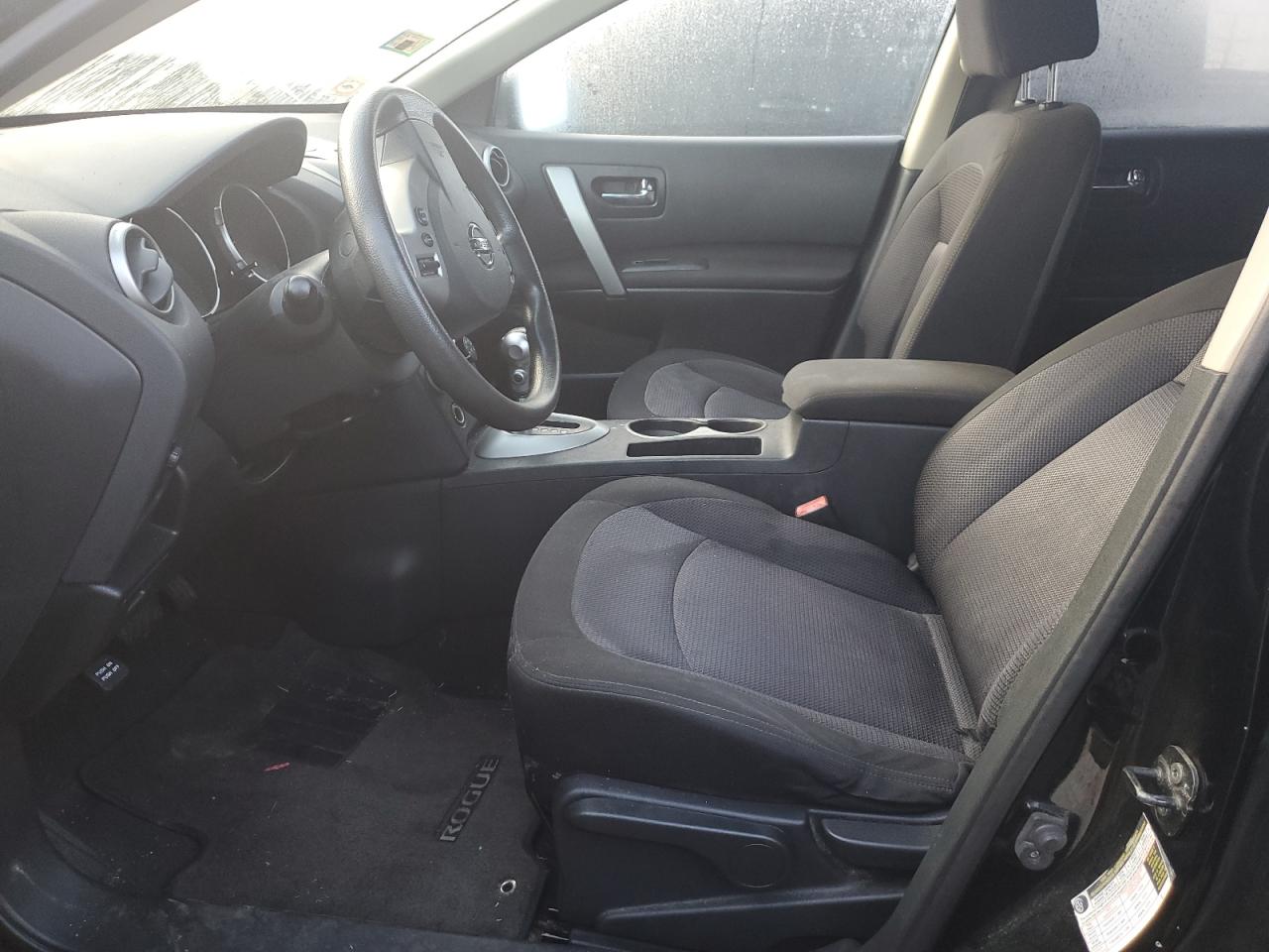 2010 Nissan Rogue S Black vin: JN8AS5MTXAW005113