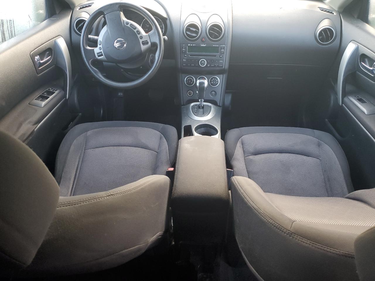 2010 Nissan Rogue S Black vin: JN8AS5MTXAW005113