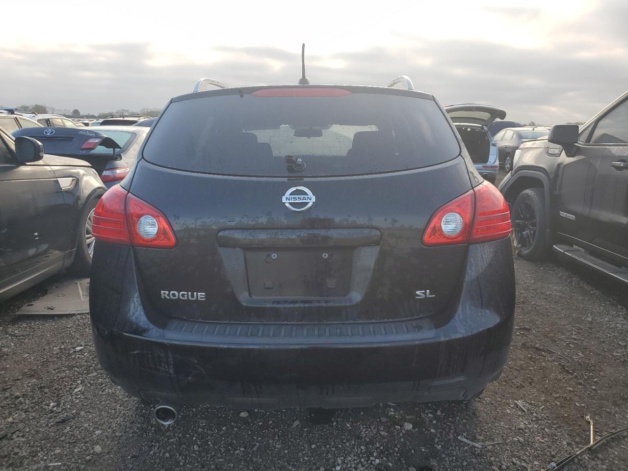 2010 Nissan Rogue S Black vin: JN8AS5MTXAW005113